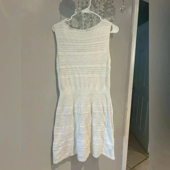 RALPH LAUREN WHITE  DRESS SZ L - Picture 1 of 5